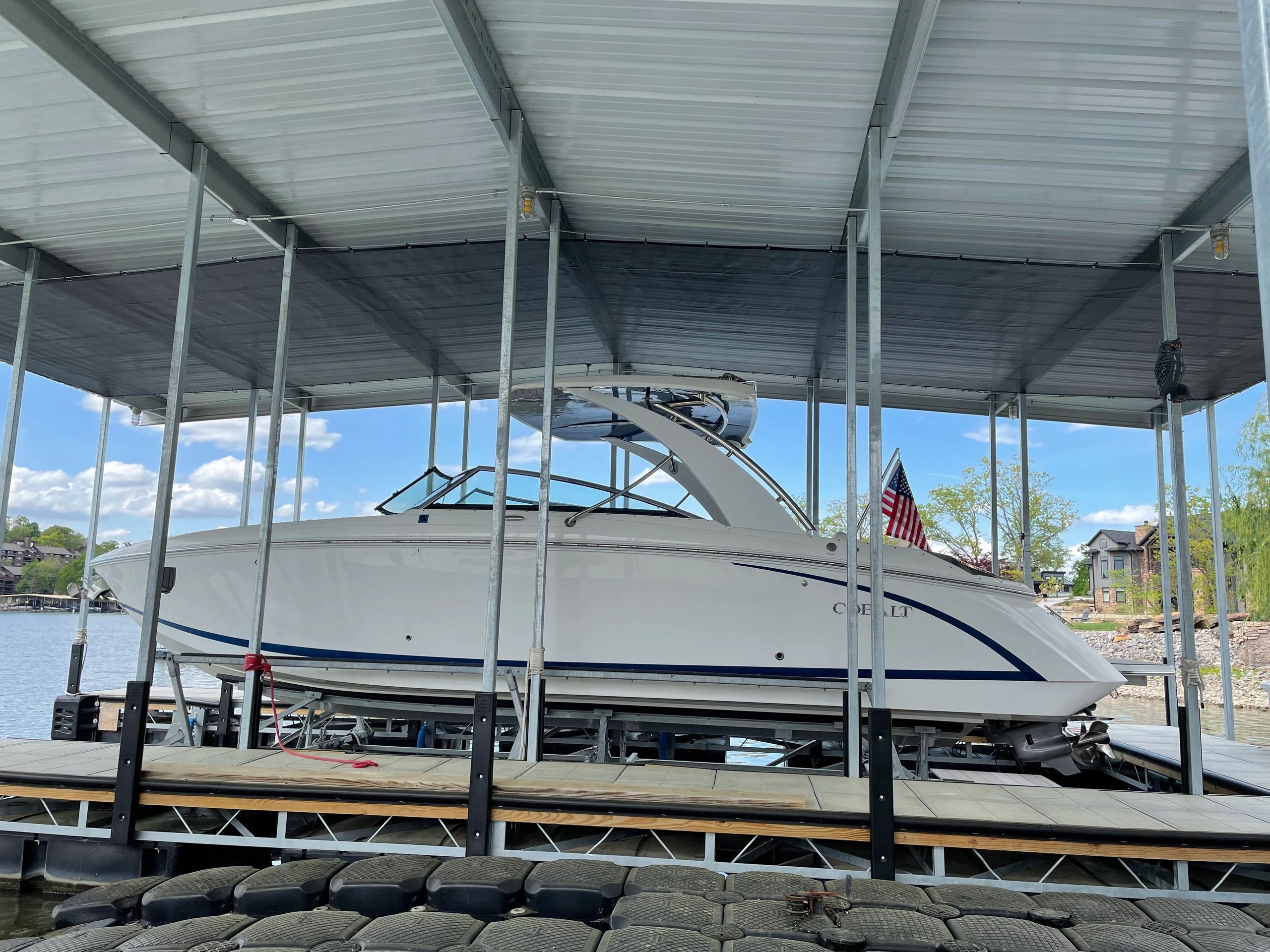 Dock Company Dock Sun Shades, Dock Spider Netting, Dock Sun Shades